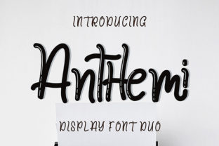 Anthemi Font Review for Web Designers