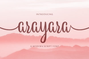 Arayara: A Handwritten Font for Branding