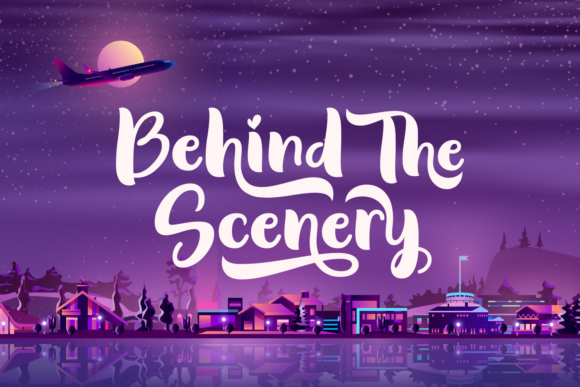Behind the Scenery: A Handwritten Font for Branding