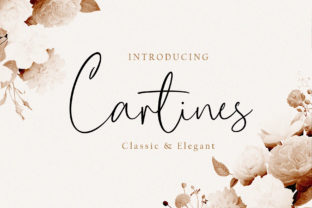 Cartines Font Review: Elegant Handwritten Style
