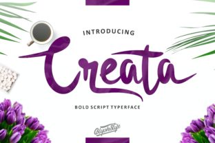 Creata: A Modern Script Font for Bold Campaigns