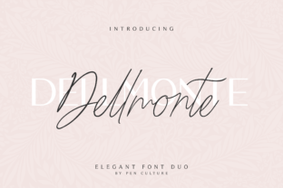 Dellmonte Duo: A Modern Typeface for Web Design