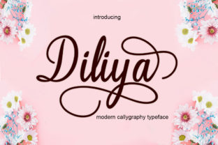 Diliya Font: A Modern Script for Makers