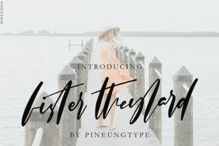 Fister Theylard: A Bold Script Font for Makers