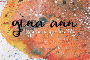 Gina Ann Font: Bold Script for Campaigns
