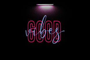 Good Vibes Typeface for Editorial Design