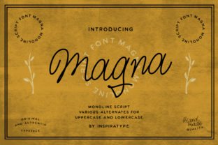 Magna: The Handwritten Font for Strong Branding