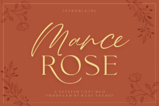 Mance Rose Duo: A Handwritten Font for Editorial Design