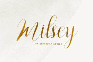 Milsey: A Refined Handwritten Typeface for Modern Editorial Design