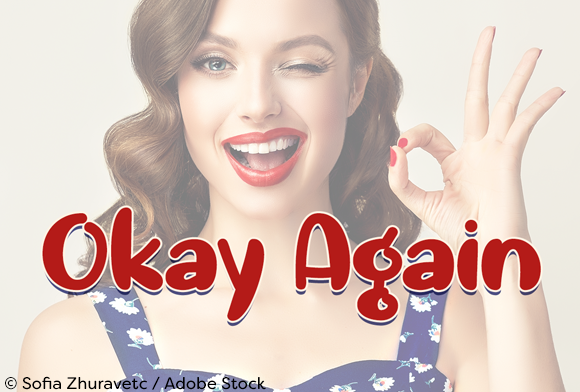 Okay Again: A Handwritten Font for Bold Brands