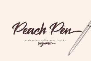 Peach Pen: A Script Font for Modern Web Design
