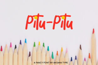 Pitu-Pitu: A Whimsical Handwritten Font for Crafters