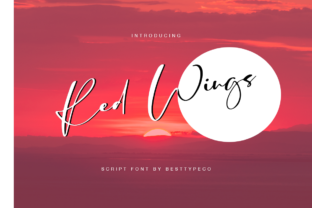 Red Wings Font: Elevate Your Campaign Visuals