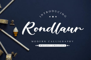 Rondlaur: A Fresh Handwritten Font for Makers