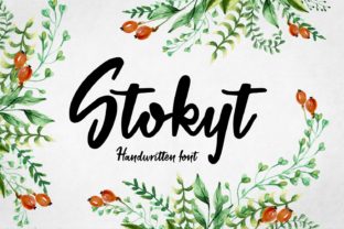Stokyt: A Handwritten Font for Digital Design