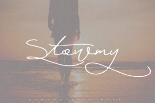 Stowmy: A Handwritten Font for Elegant Editorial Design