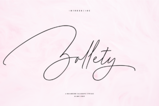 Zallety Signature: A Handwritten Font for Makers